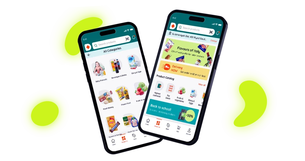 Dukan - تصميم موبايل ابلكيشن