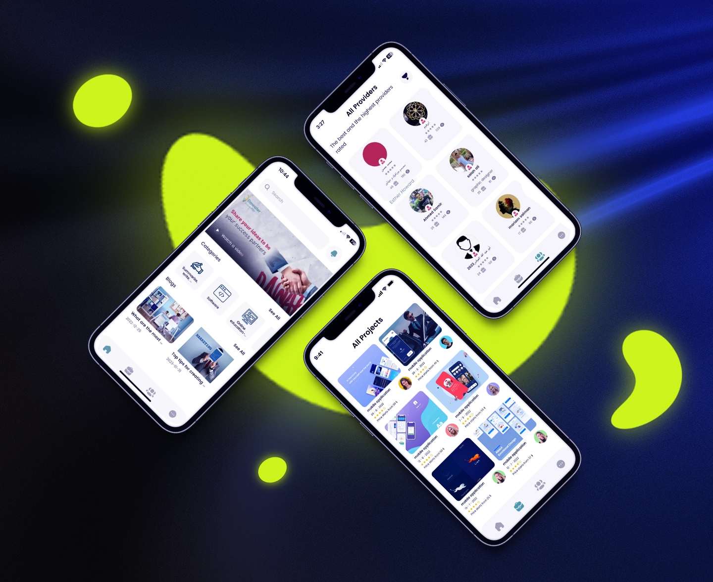 Dawafer mobile design 3 alalmiya