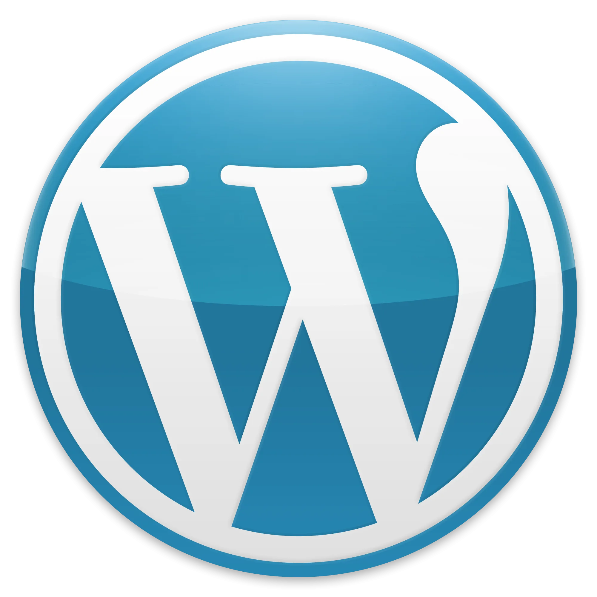 Wordpress Blue logo truevs