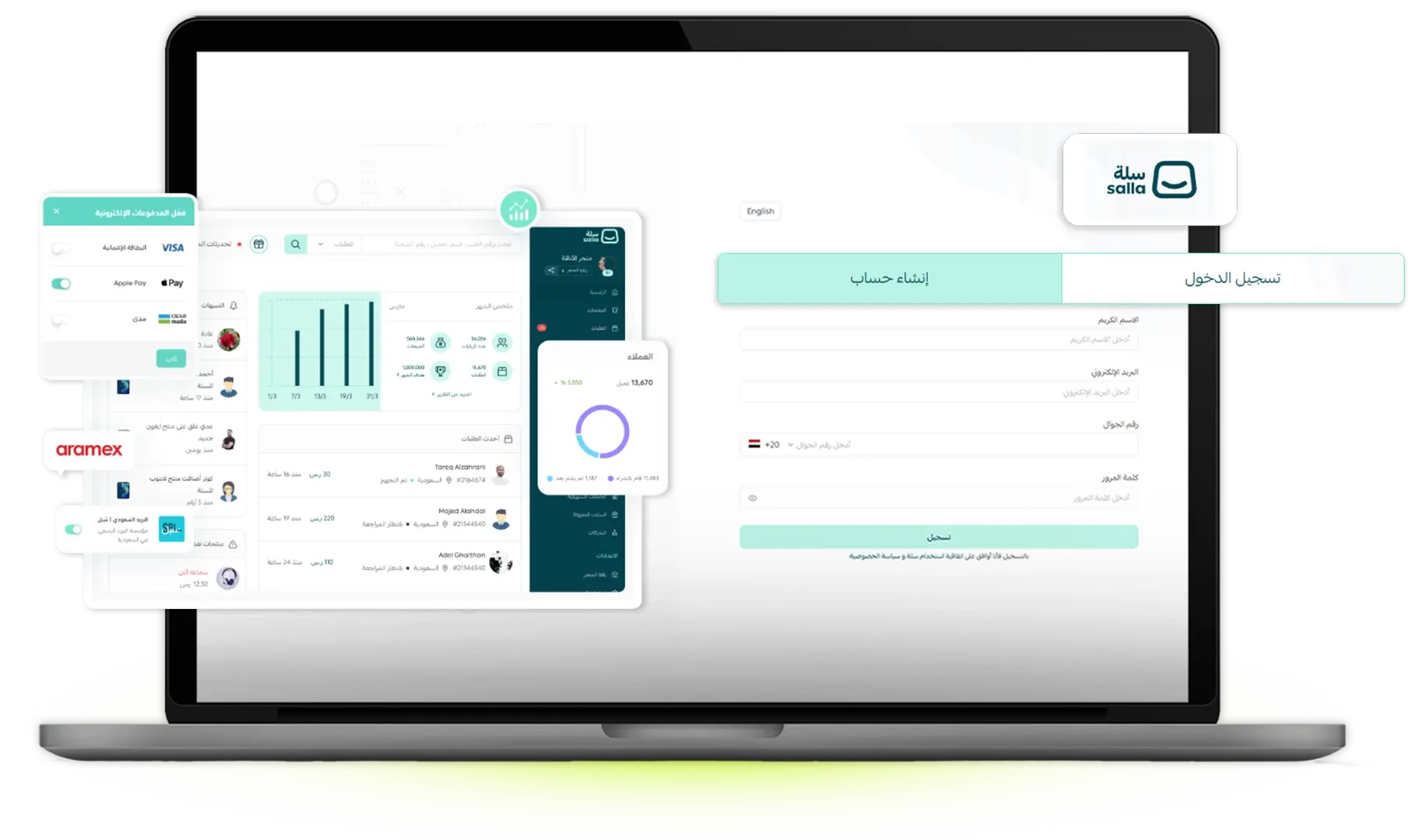 إنشاء متجر سلة احترافي للمشاريع الصغيرة